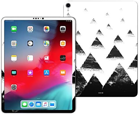 עור Mainyskins תואם ל- Apple iPad Pro 12.9 ″ - גבעות שחורות | כיסוי עטיפת מדבקות ויניל מגן, עמיד